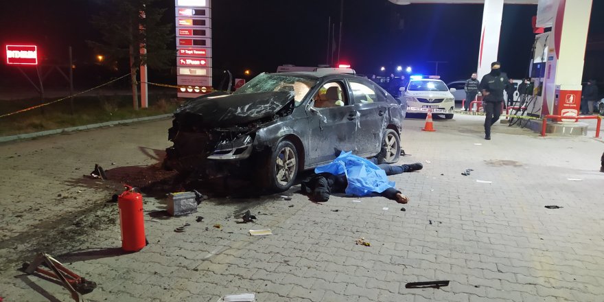 Tekirdağ'da otomobil takla attı: 1 Ölü