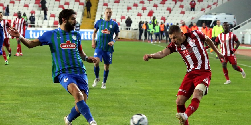 DG Sivasspor: 1 - Çaykur Rizespor: 1