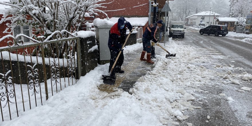 Bartın’da 93 köy yolu ulaşıma kapalı