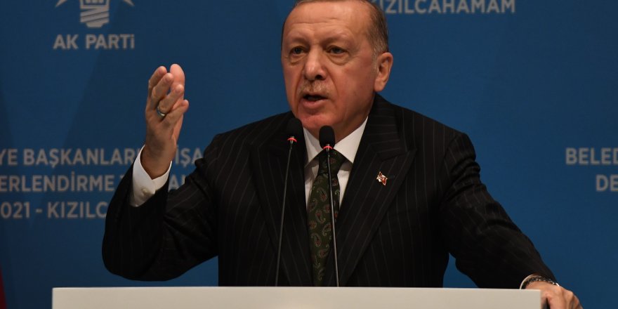 Cumhurbaşkanı Erdoğan: 'CHP'li belediye başkanlarının insan içine çıkacak yüzü olmayacak'