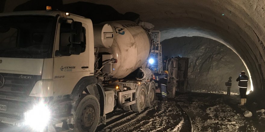 Yeni Zigana Tünelinde ışığa 90 metre kaldı