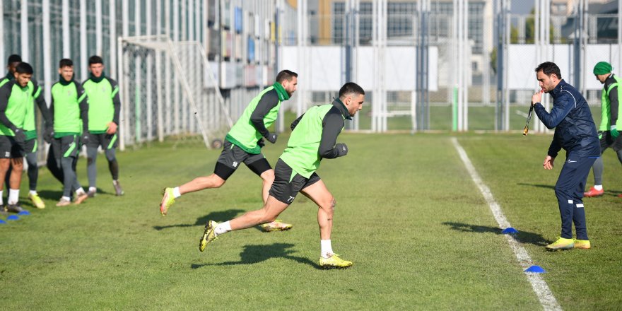 Bursaspor’da Menemenspor maçı hazırlıkları tamamlandı