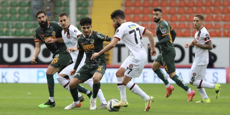 Alanyaspor: 1 - Fatih Karagümrük: 1