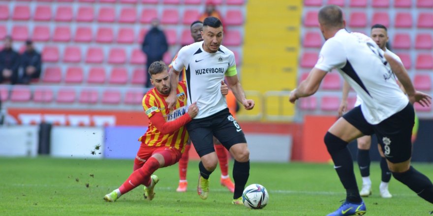 Kayserispor: 4 - 68 Aksaray Belediyespor: 0