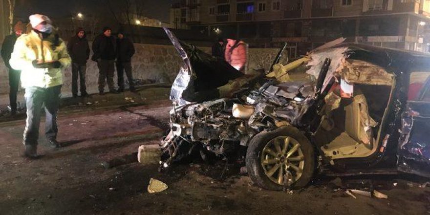 Kars’ta trafik kazası: 4 ölü, 1 yaralı