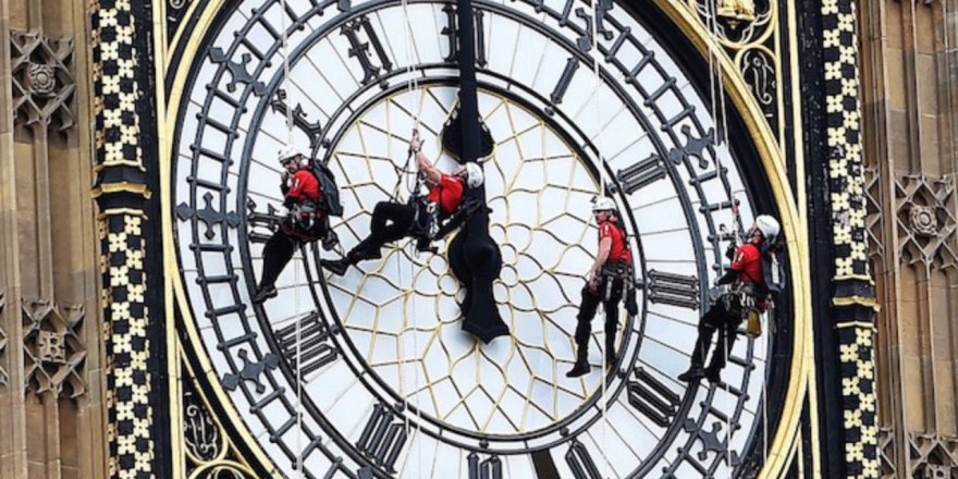 İngiltere’de Big Ben saat kulesi açıldı