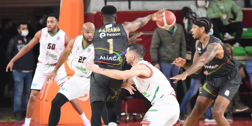 Pınar Karşıyaka: 91 - Aliağa Petkimspor: 79