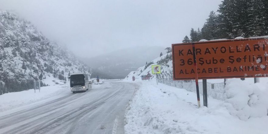 Antalya-Konya karayolunda ulaşım normale döndü