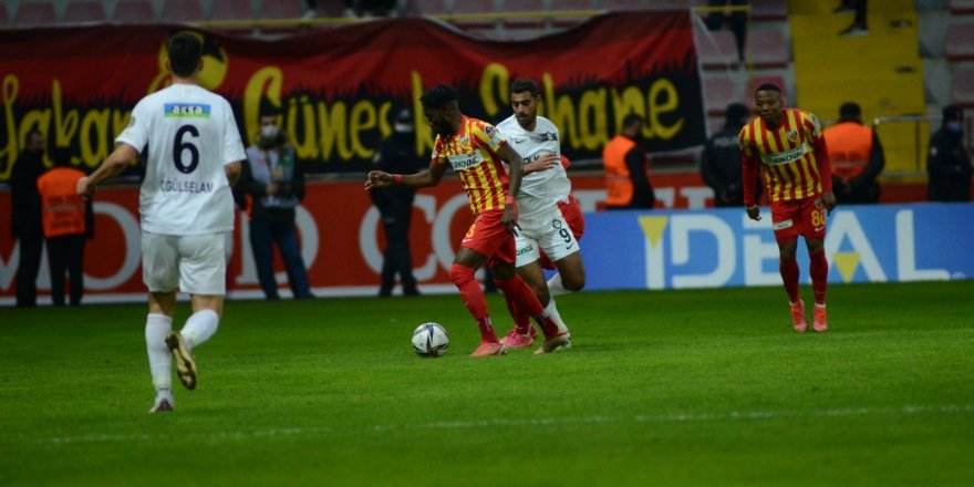 Kayserispor: 1 - Altay: 0