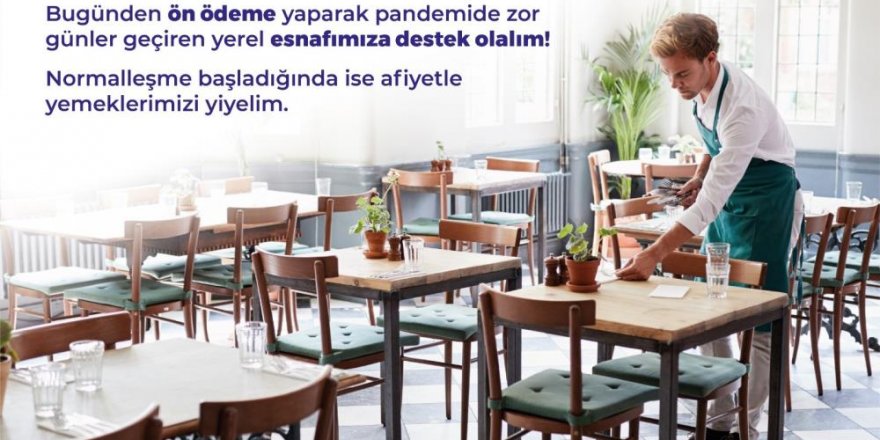 İzmir’de esnafla dayanışma için ön ödeme kampanyası başlıyor