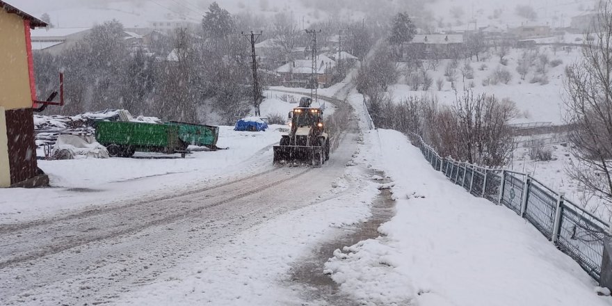 Tunceli’de 163 köy yolu ulaşıma kapandı