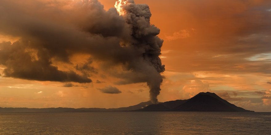Hunga Ha'apai Adasındaki yanardağda patlama
