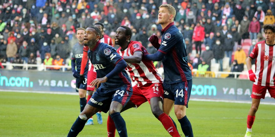 DG Sivasspor: 1 - Trabzonspor: 1