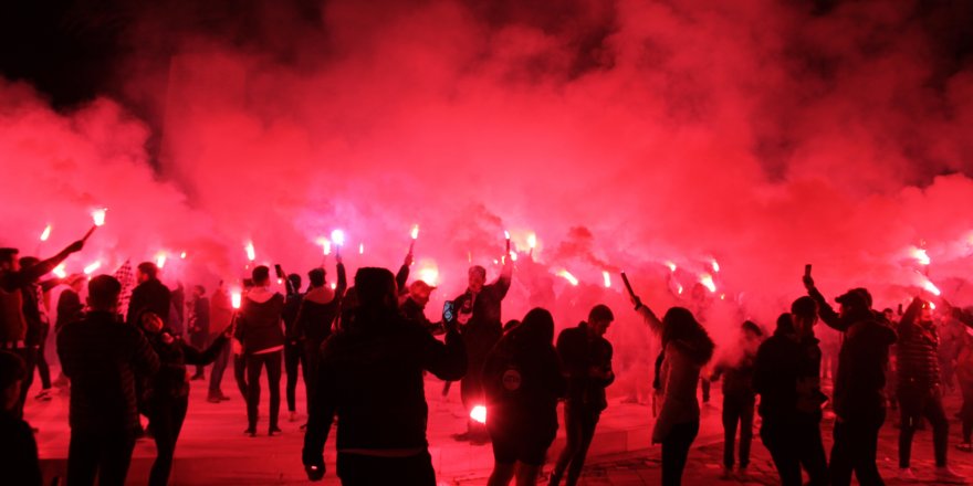 Altay taraftarı, kulüplerinin 108. yaşını coşkuyla kutladı