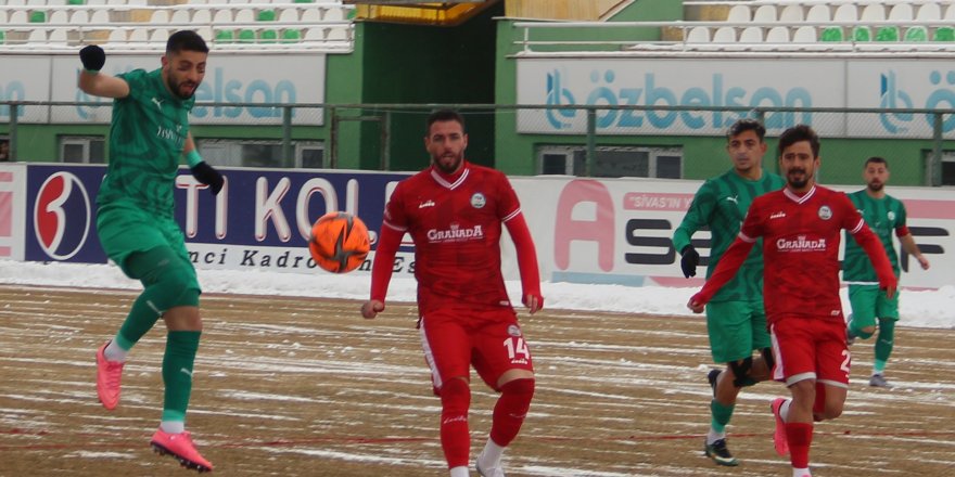 Sivas Belediyespor: 2 - Serik Belediyespor: 1