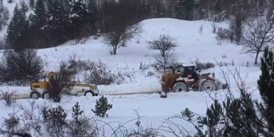 Sinop’ta kar 311 köyü ulaşıma kapattı