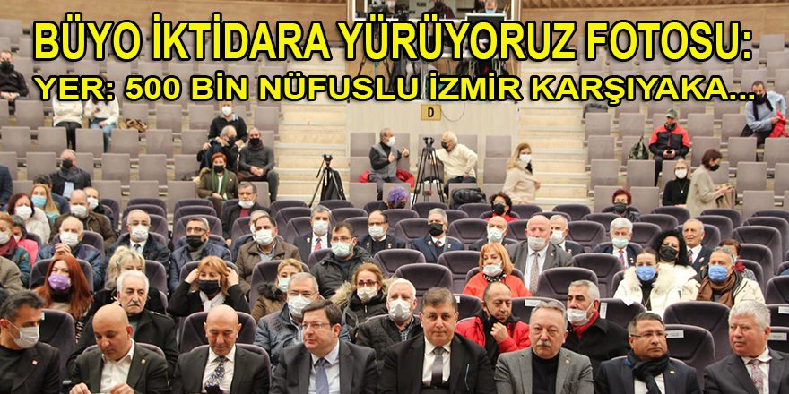İçinden 'Halk' geçen CHP'nin paneline; 500 bin nüfuslu Karşıyaka'da 50 tane vatandaş...