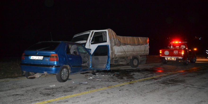 Tekirdağ’da feci kaza: Baba oğul ağır yaralandı