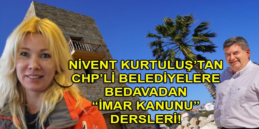 Kurtuluş, İzmir'deki CHP'li Belediyelere bedavadan 'İmar Kanunu' öğretmeye devam ediyor!