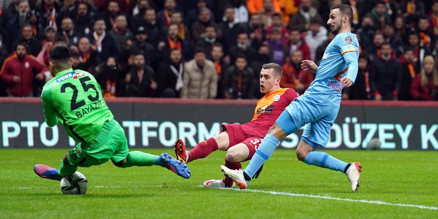 Galatasaray: 1 - Kayserispor: 1