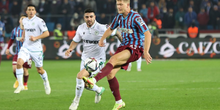 Trabzonspor: 2 - Konyaspor: 1