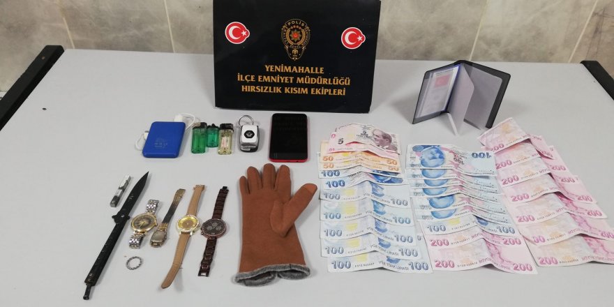 Ankara’da 10 ayrı evden hırsızlık şüphelisi yakalandı