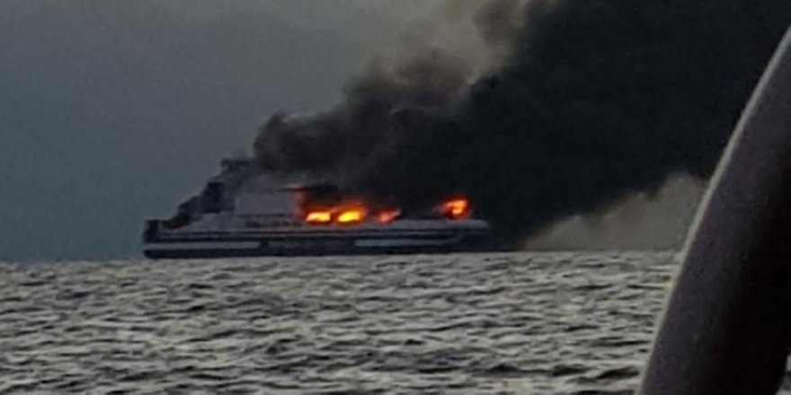 Yunanistan açıklarında yanan feribotta kayıplardan 1'i Türk
