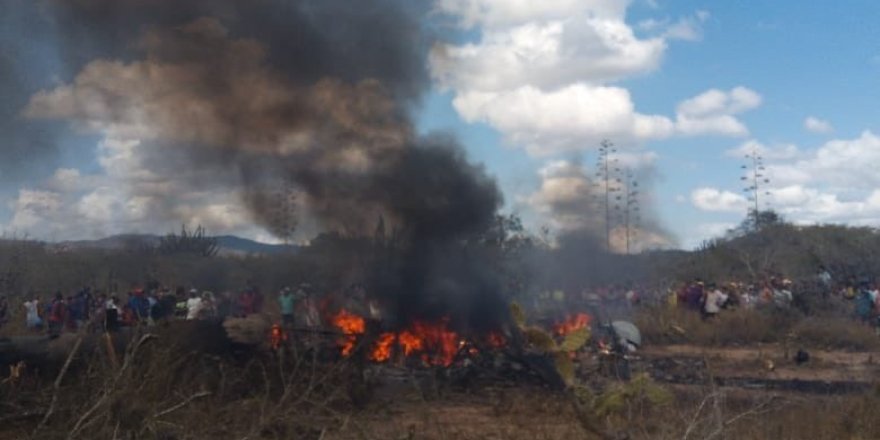 Venezuela’da askeri helikopter düştü: 2 ölü, 2 yaralı