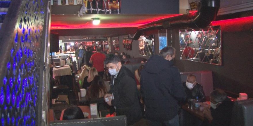 İzmir’de ‘KADES’ ihbarı ile gece kulübüne polis baskını