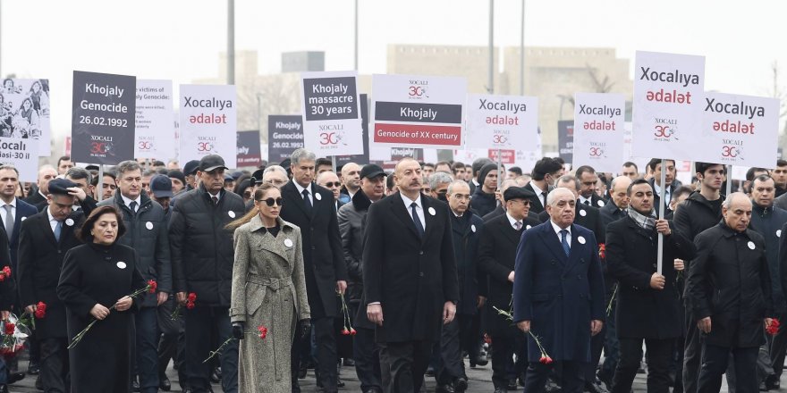 Azerbaycan halkı Hocalı Katliamı’nı 30. yıl dönümünde anıyor