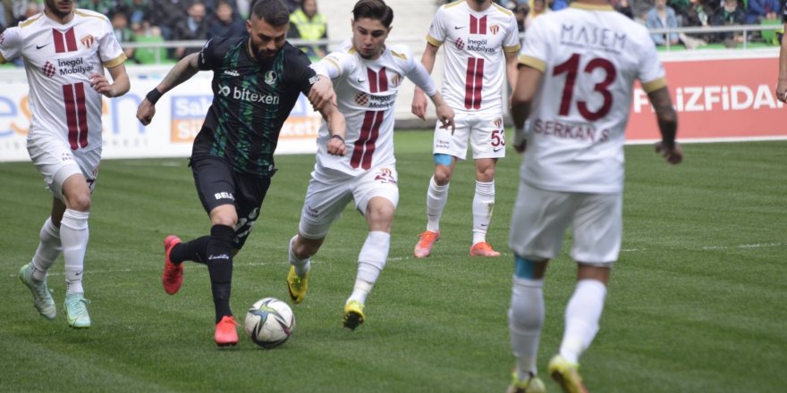 Sakaryaspor: 2 - İnegölspor: 2