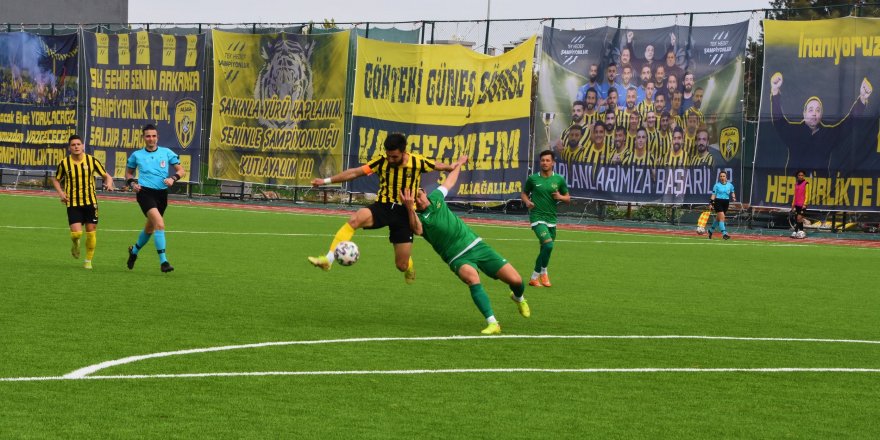 Aliağaspor FK, 3 puanı tek golle aldı