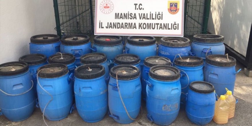 Manisa'da 1,5 ton kaçak şarap ele geçirildi