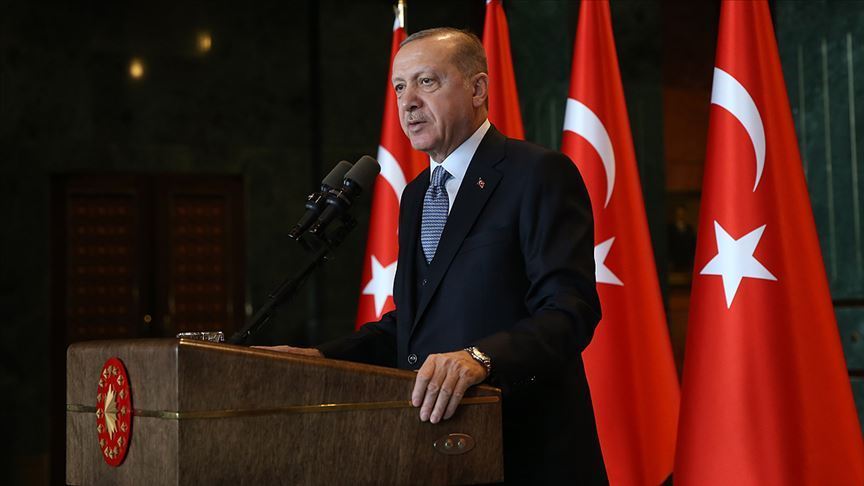 Cumhurbaşkanı Erdoğan: Batı dünyası zehirli bir sarmaşık gibi büyüyen tehdit karşısında önlem almıyor