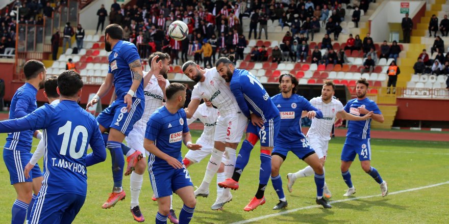 Gümüşhane Sportif Faaliyetler: 1 - Fethiyespor: 1