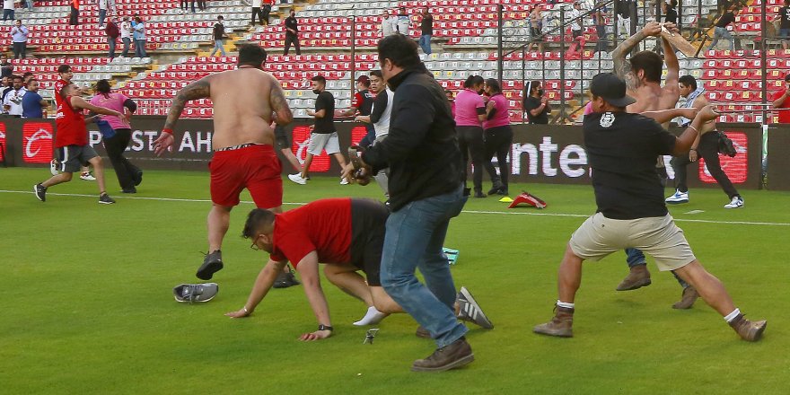 Queretaro-Atlas maçındaki kavgada can kaybı olmadığı açıklandı