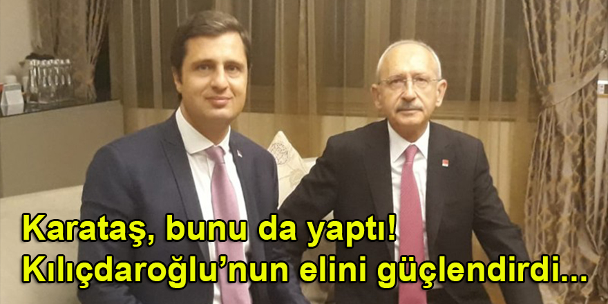 Kemal Karataş, adaşı Kemal Kılıçdaroğlu'nun elini güçlendirdi: Deniz Yücel istifa etmeli!