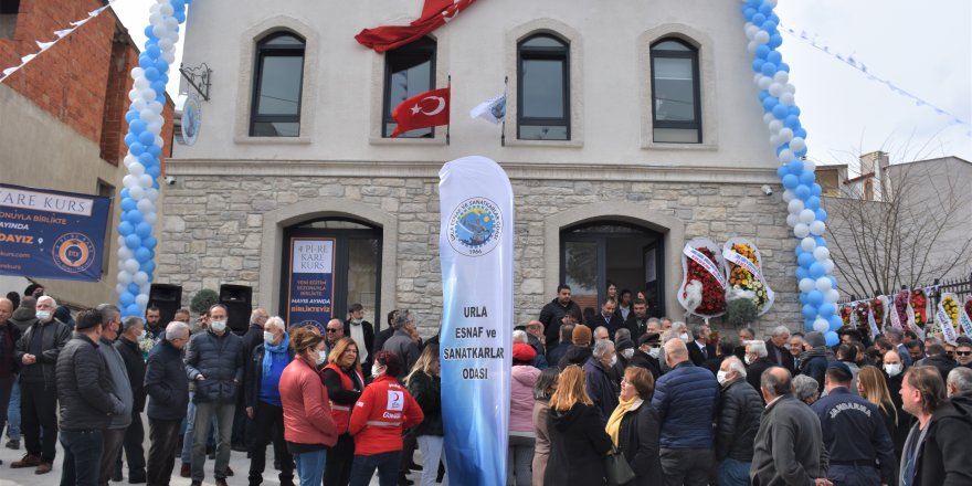 Urla Esnaf ve Sanatkârlar Odası’ndan görkemli açılış