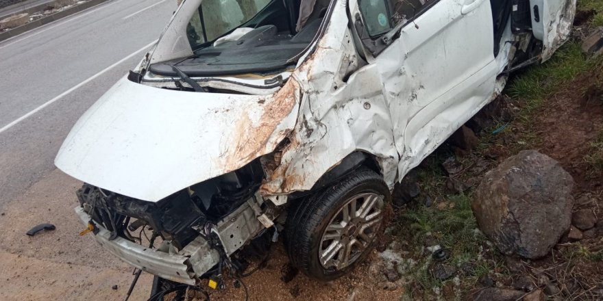 Siverek'te trafik kazası: 1 ölü, 2 yaralı