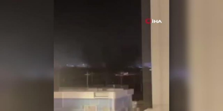Irak'ın Erbil kentindeki ABD Konsolosluğu yakınlarına çok sayıda roket düştü