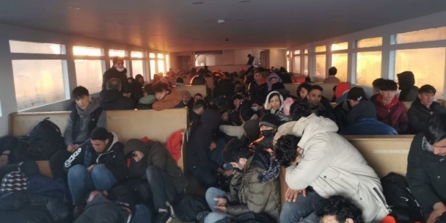 İzmir’de düzensiz göçmen operasyonunda 1 tutuklama