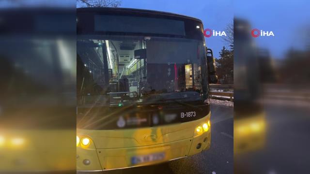 İstanbul'da İETT otobüsüne silahlı saldırı