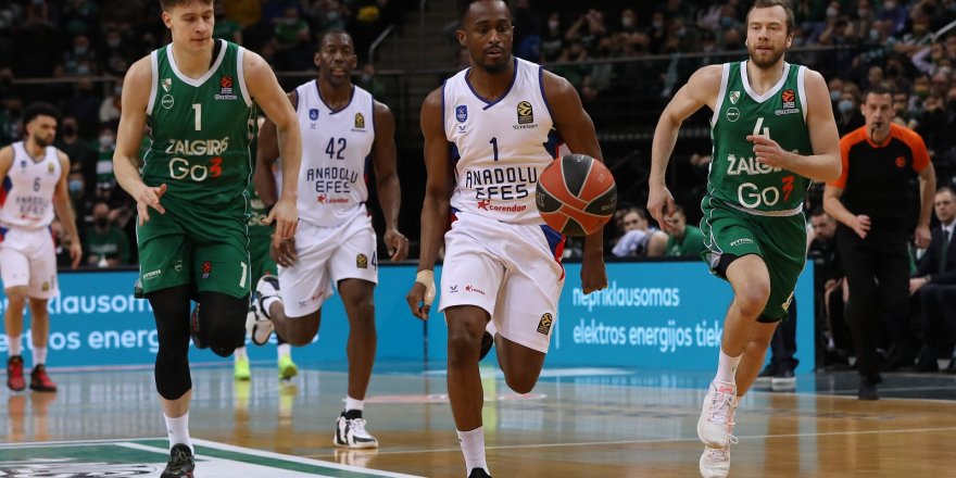 THY Euroleague: Zalgiris: 71 - Anadolu Efes: 85