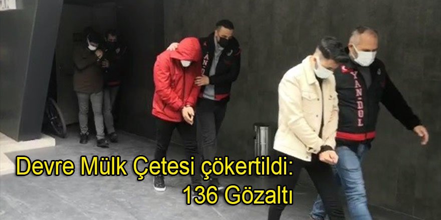 İzmir merkezli dolandırıcılık operasyonu: 136 gözaltı