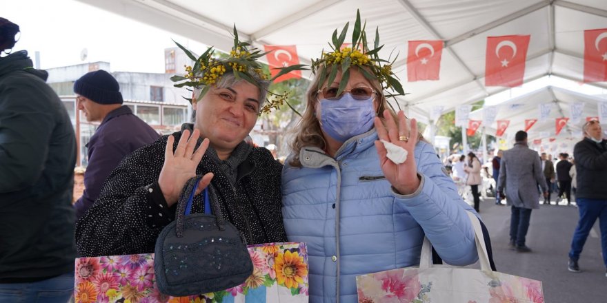 Alaçatı Ot Festivalinde sanat izi