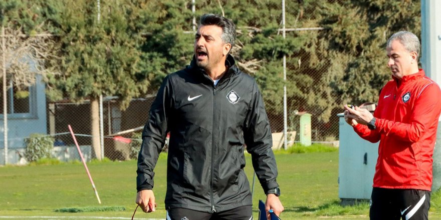 Altay'ın yeni teknik direktörü Sinan Kaloğlu ilk antrenmanına çıktı