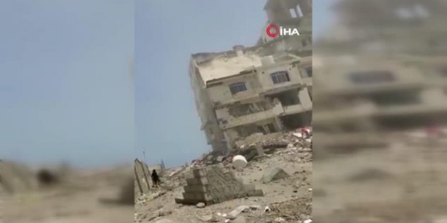 Yemen'de bir binanın çatısı çöktü: 3 ölü, 25 yaralı