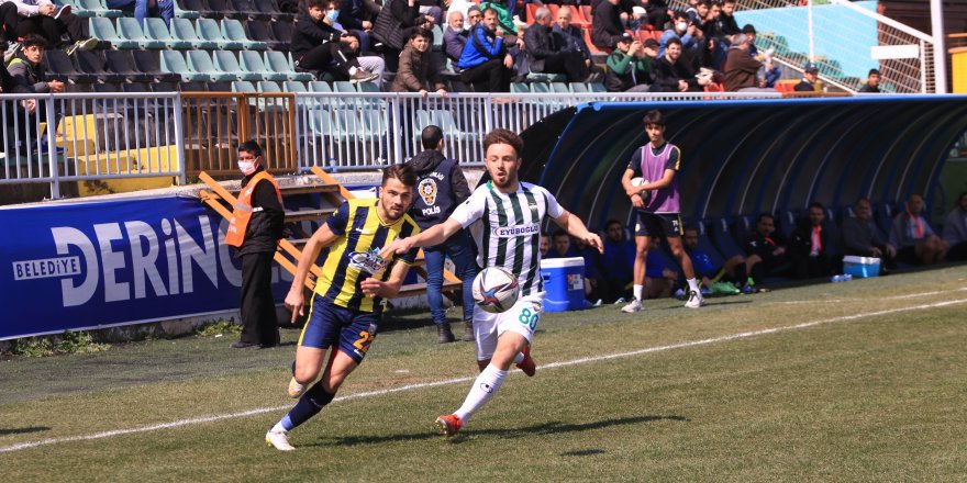 Belediye Derincespor: 2 - Büyükçekmece Tepecikspor: 2