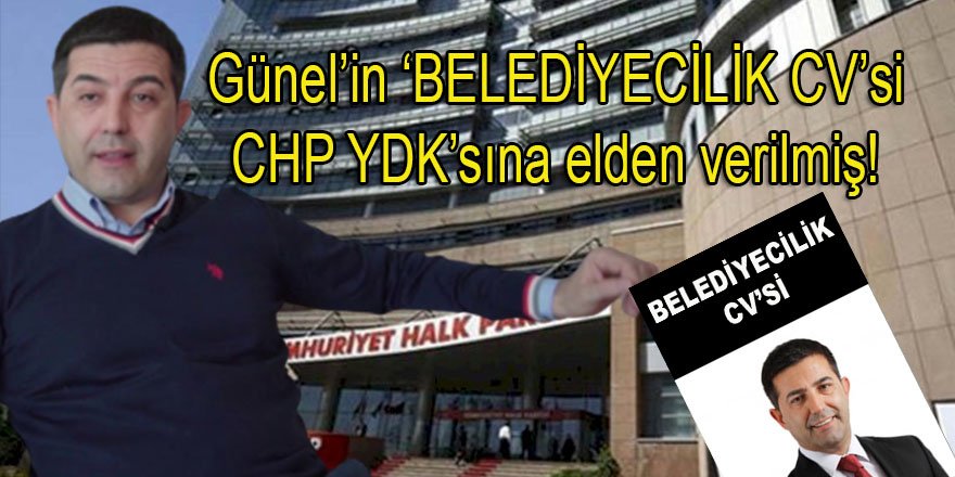 Bu da oldu! CHP'li Kuşadası belediye başkanı Günel'in CHP YDK'sına elden verilen dilekçe ile şikayet edildiği ortaya çıktı!
