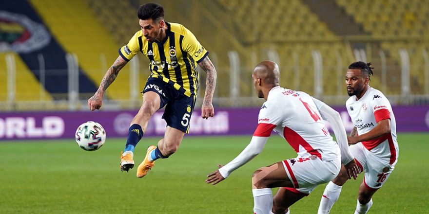 Antalyaspor ligde 1-1 ilerliyor!